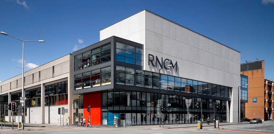 RNCM after the addition of the glass box