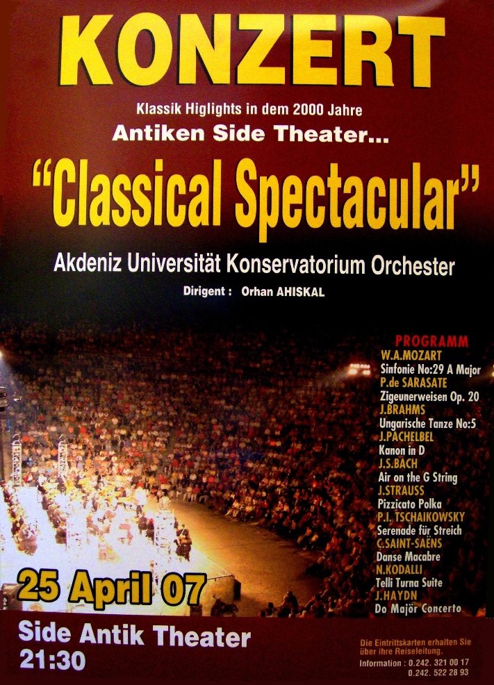 2007.04.25 ADKO Side Antik Tiyatro konseri
